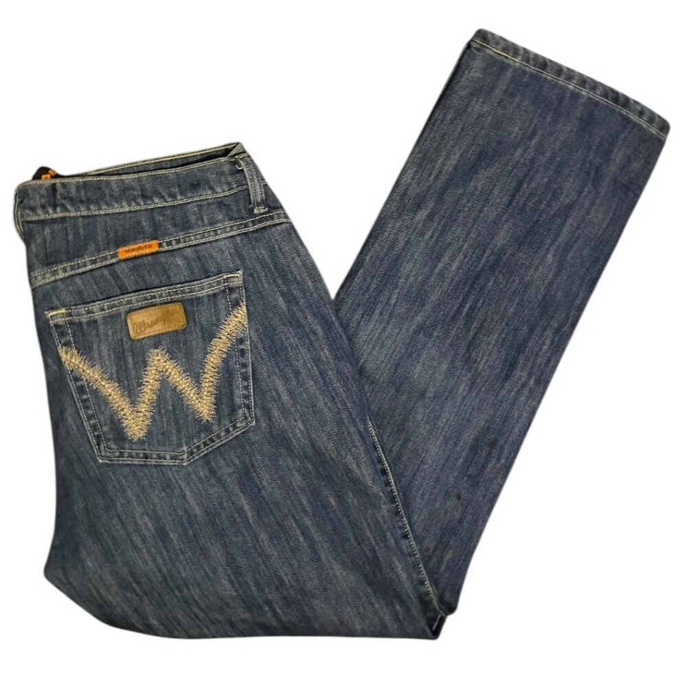 Wrangler FrRJeans Womans Workwear Blue 15x30‎